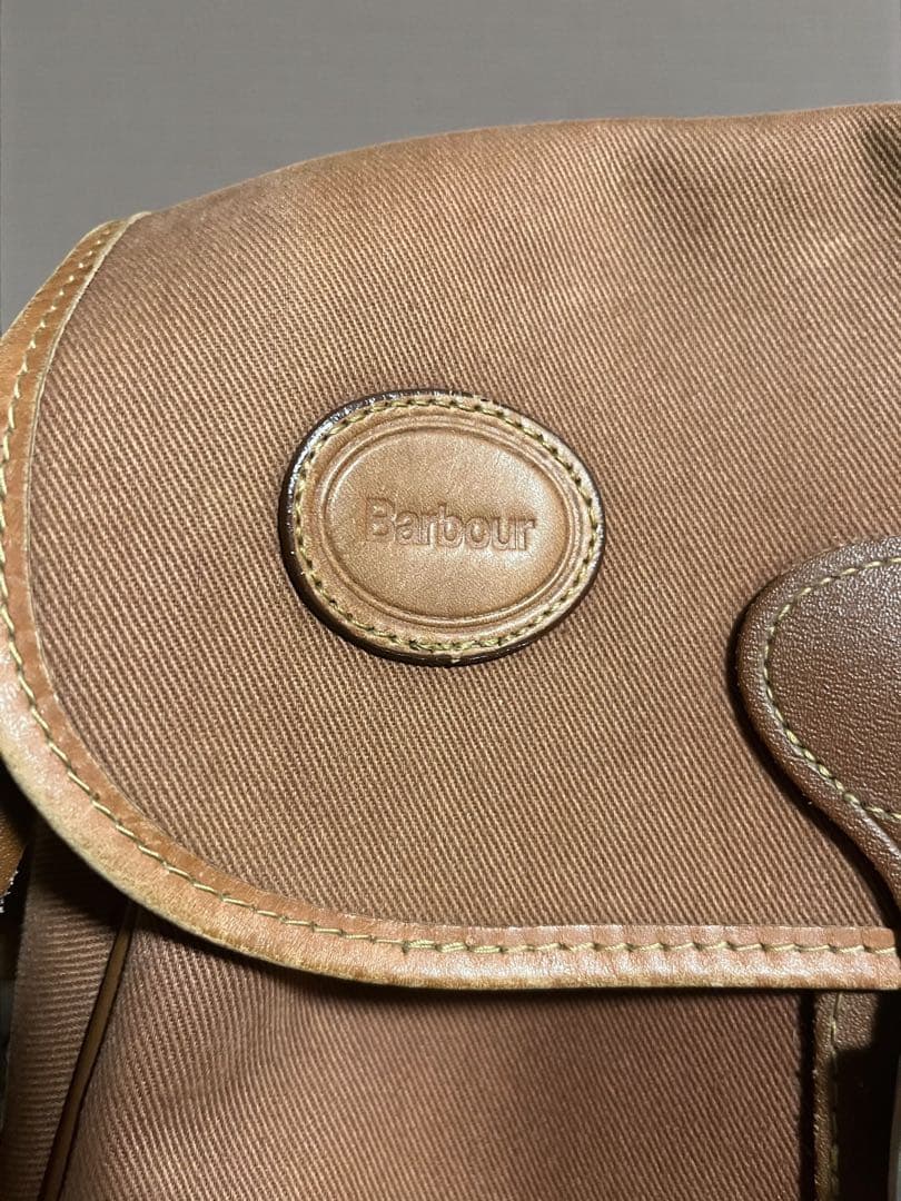 BARBOUR TARRAS FISHING BAG バブアーショルダーバック