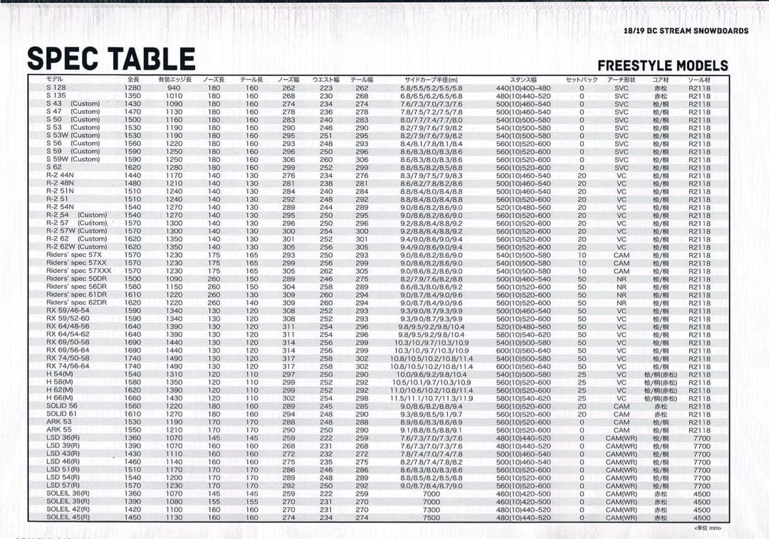 BC-STREAM / ビーシーストリーム R-2 18/19 157