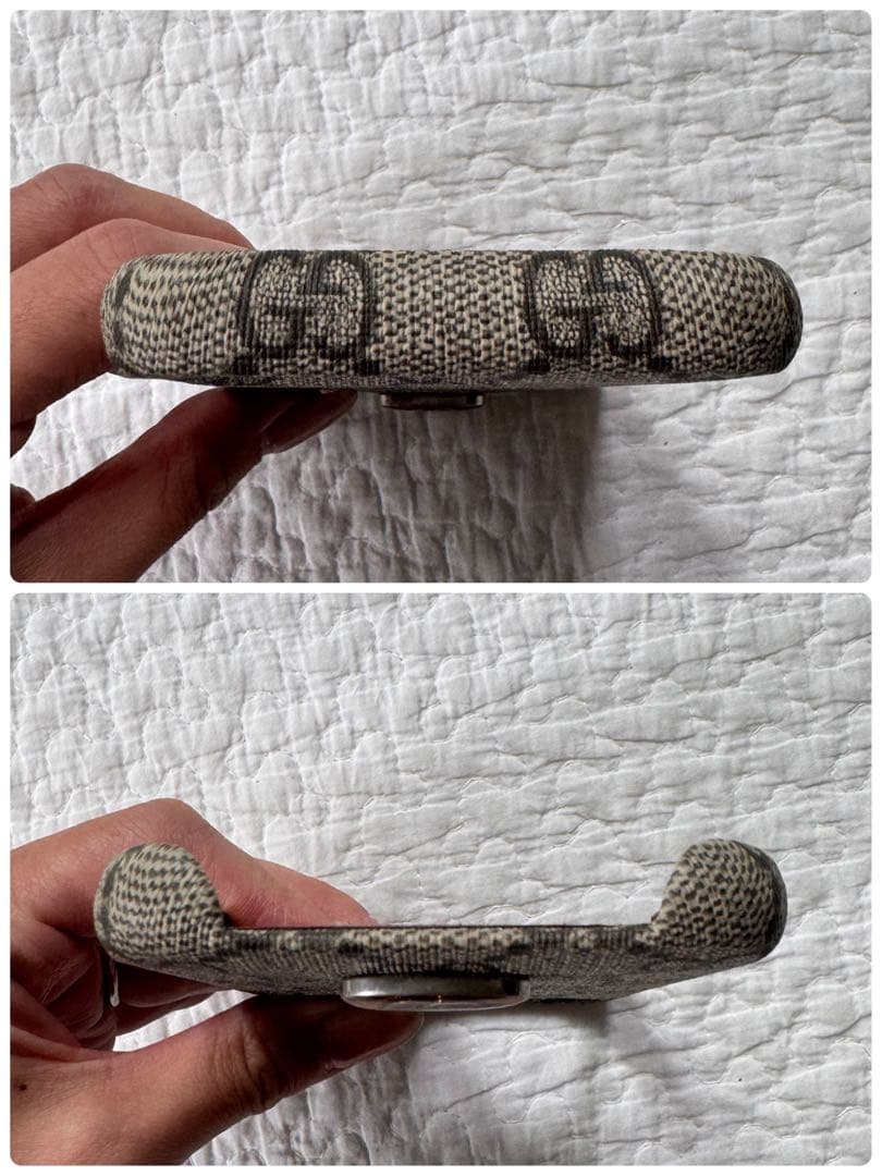 未使用GUCCI GGマーモント iPhone13 Proケース レザー