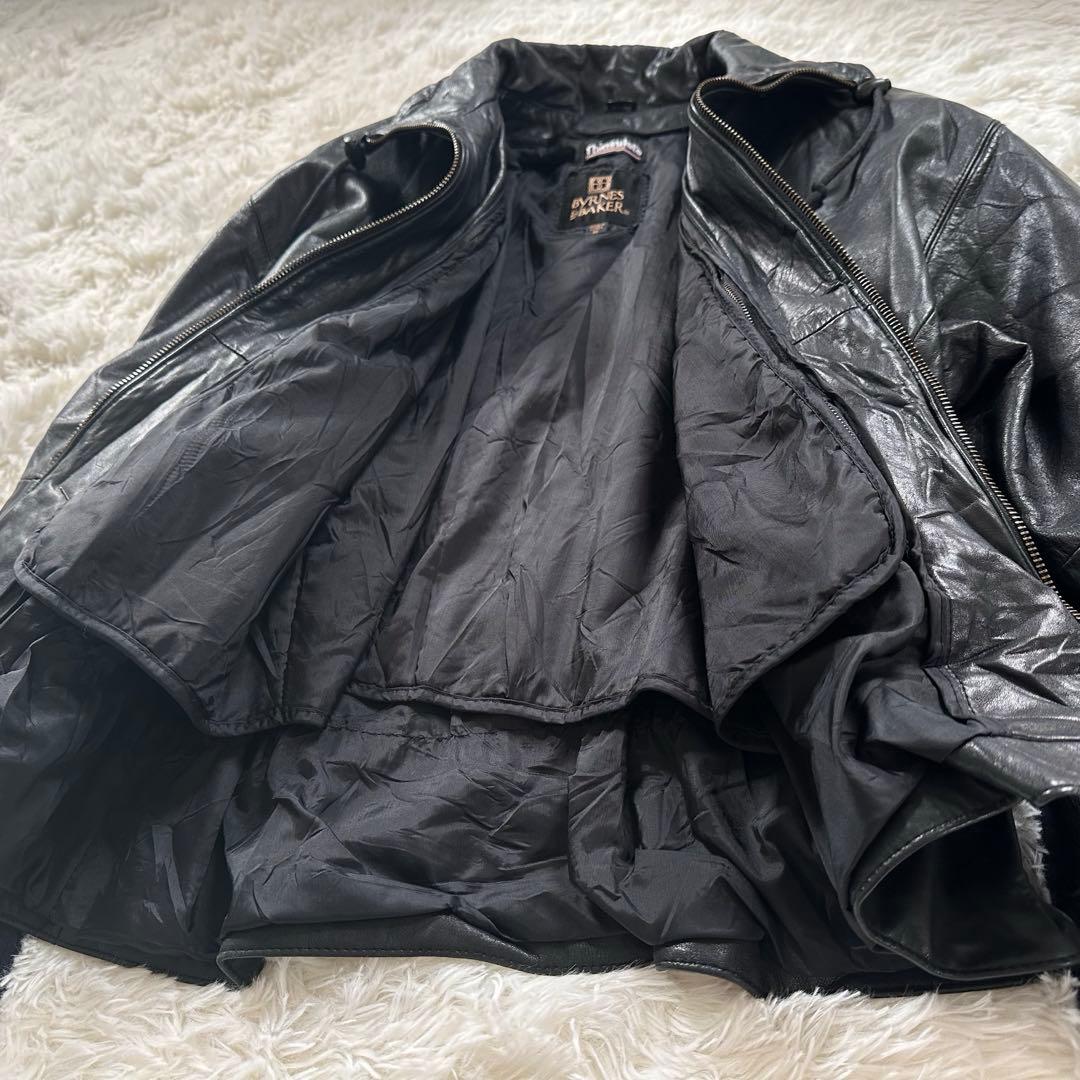 本革 BYRNES&BAKER ライナー付レザージャケットThinsulate