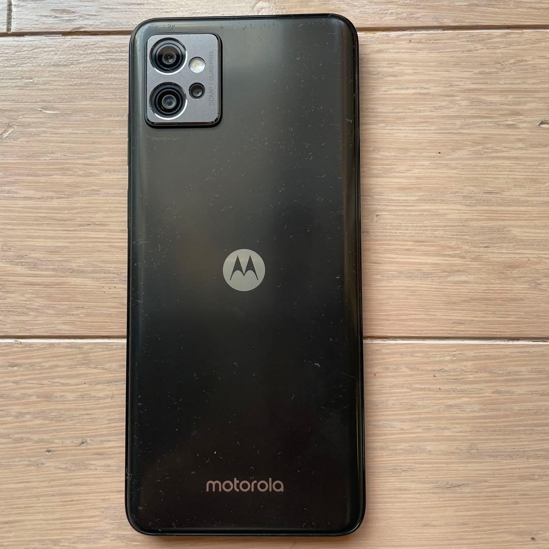 中古 目立った傷汚れなし motorola スマートフォン ブラック