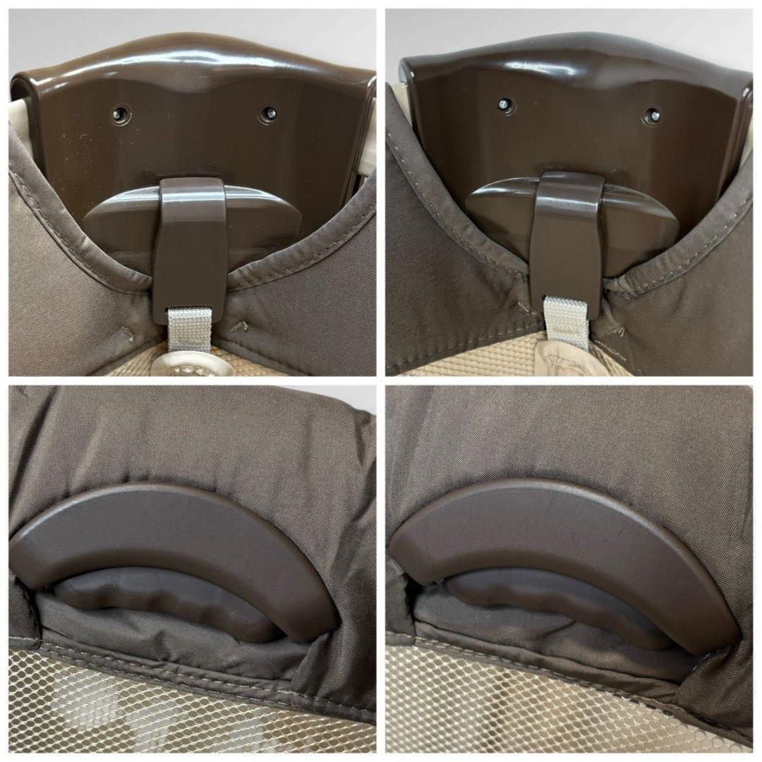 美品 Aprica アップリカ ベビーベッド ココネルエアー ココア BR