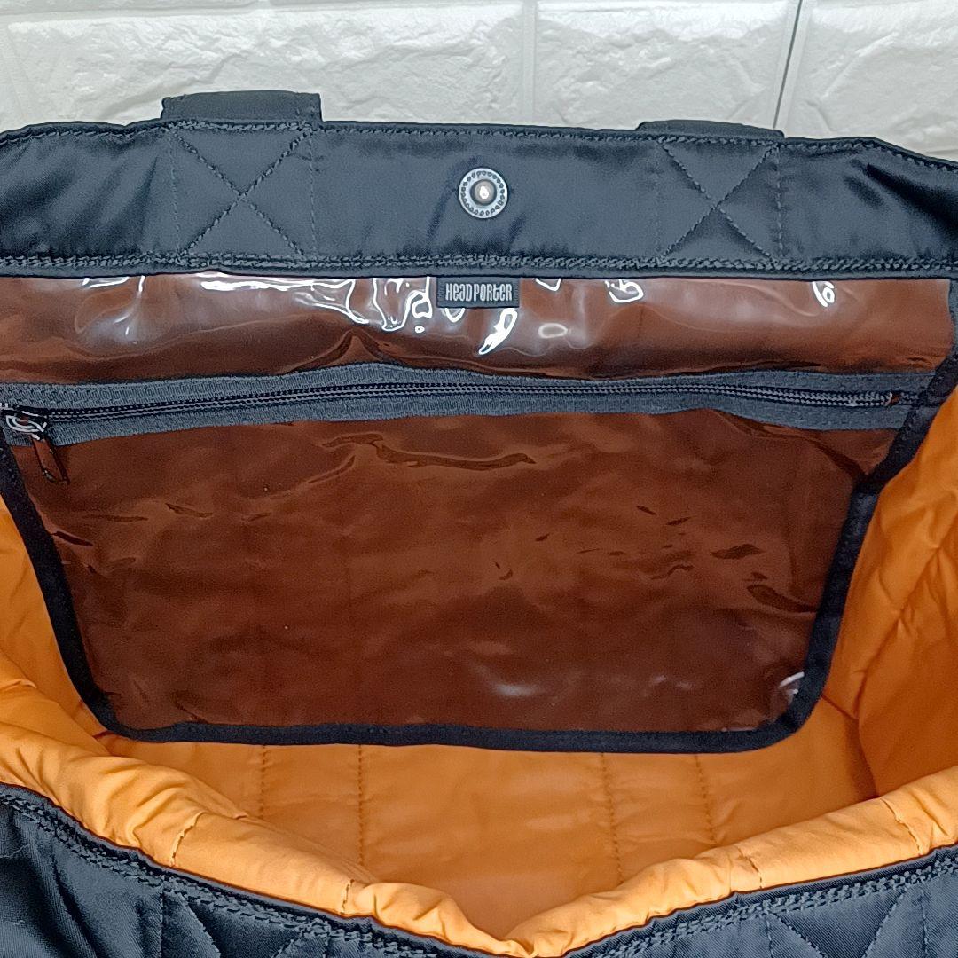 希少L　HEAD PORTER ヘッドポーター　タンカー　トートバッグ　ブラック