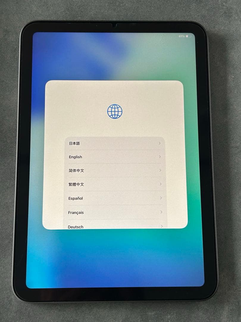iPad mini 第6世代 スペースグレー 64GB wi-fi カバー付