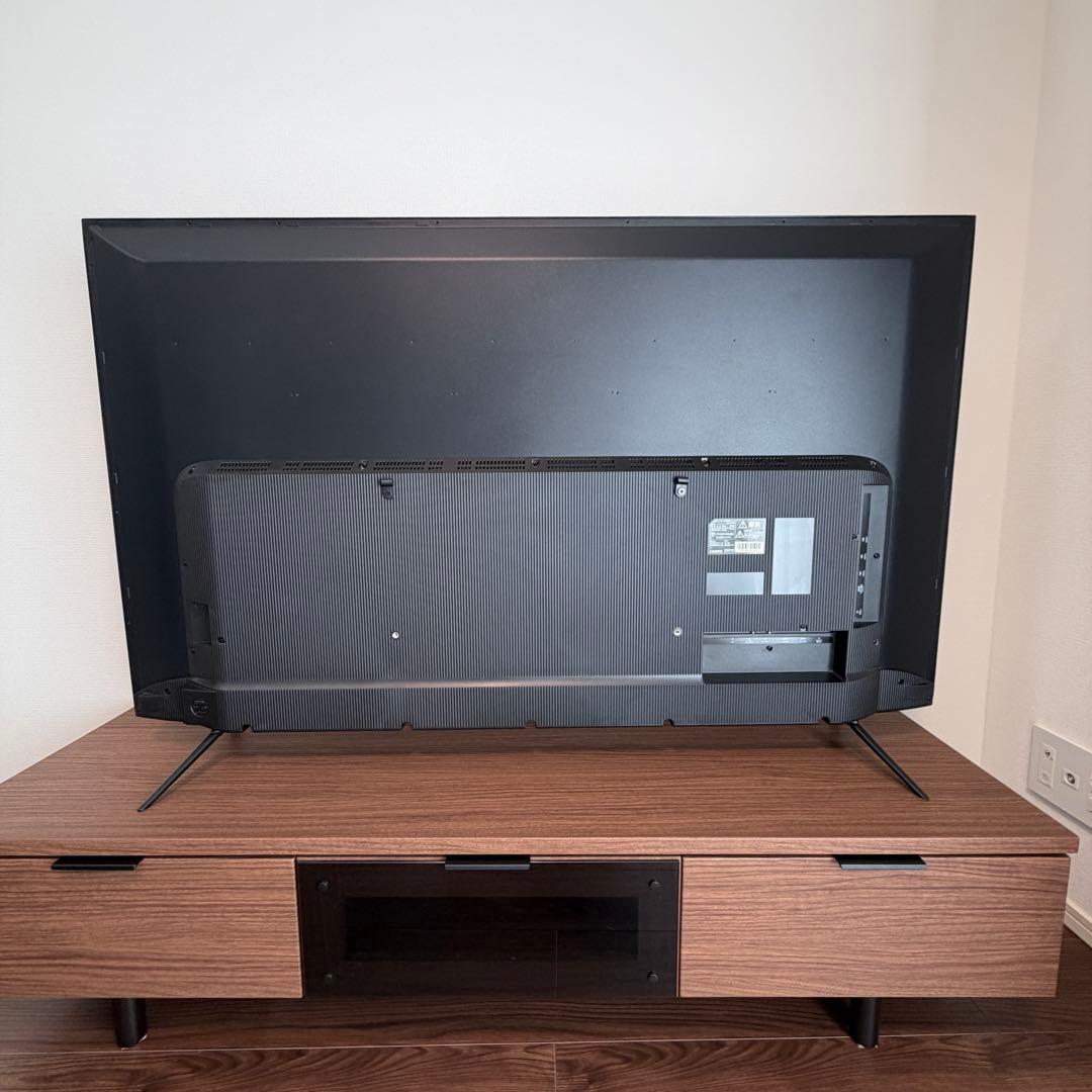 【4Kチューナー内蔵】LUCA　55インチ　55XUB30 ブラック　おまけ付き