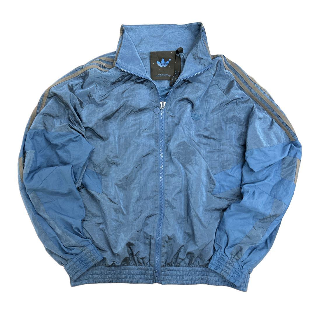 adidas Blue Version ジャージ　ナイロンジャケット L