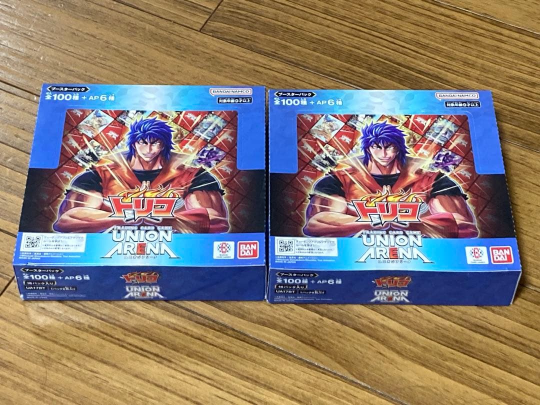ユニオンアリーナ　ブースターパック　トリコ　２BOX 初回製造分