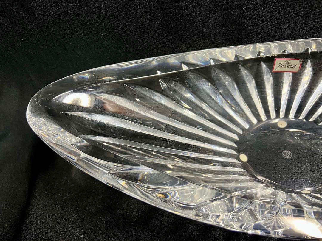 Baccarat クリスタルガラス ボウル　コンポート　高さ14cm