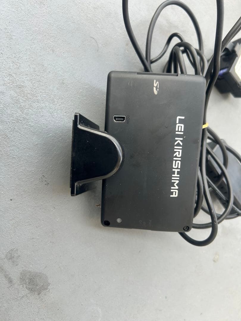 霧島レイLei04 レーダー探知機Yupiteru 　OBDアダプタ付き　箱無し