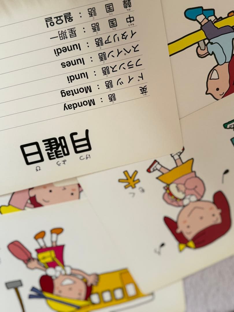 七田式 フラッシュカードライブラリー かな絵ちゃん 絵カード ABCセット