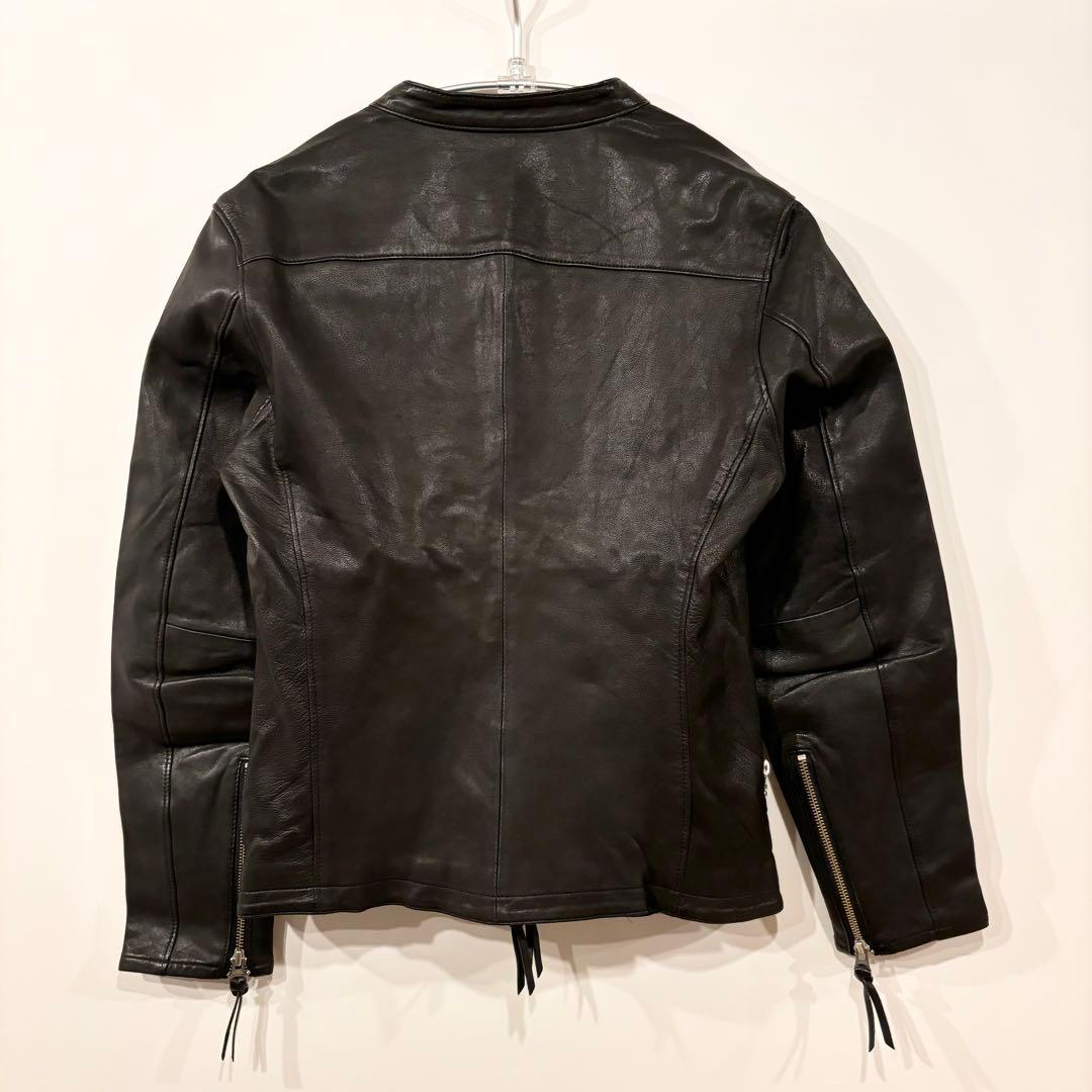 BEAUTY&YOUTH ブラック　レザージャケット　黒　ジャケット