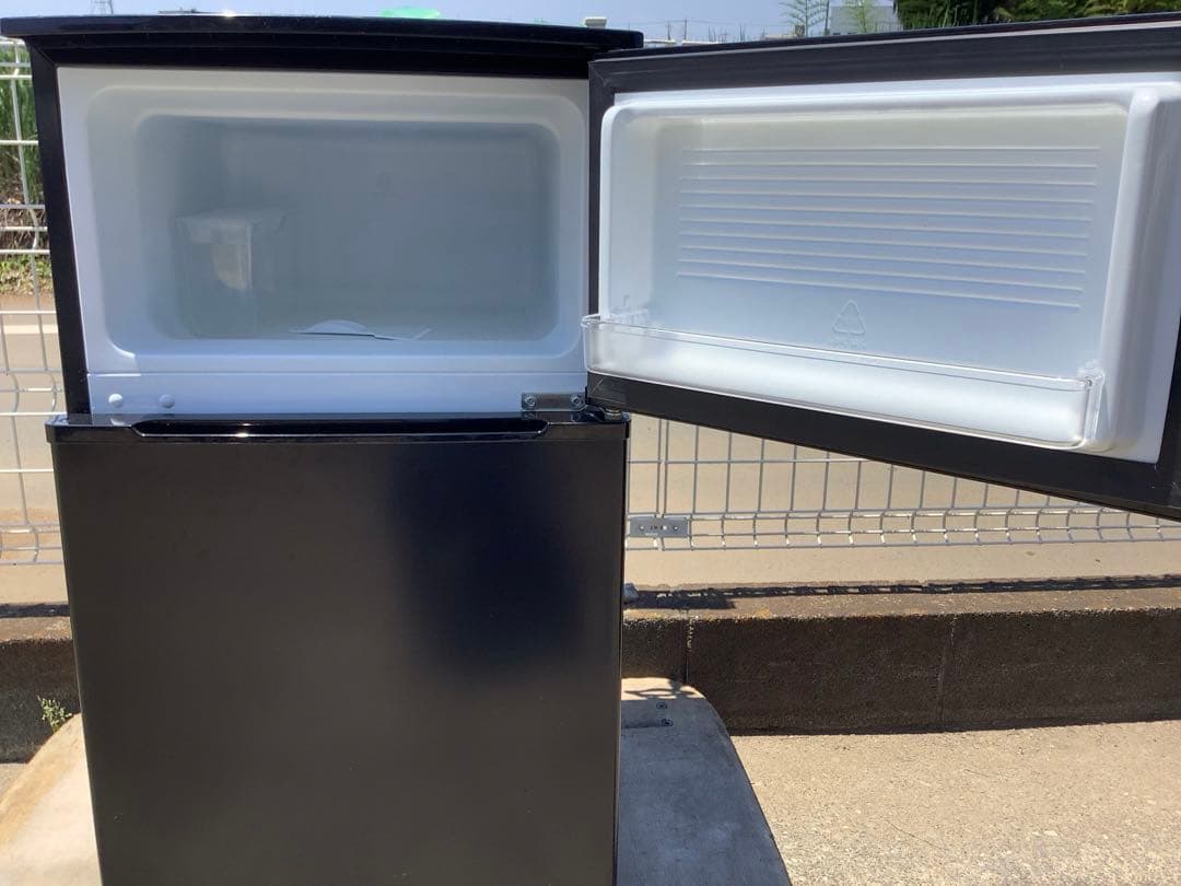 【高年式】コンフィー 2ドア冷蔵庫 RCT90BL(E) 90L 2023年製