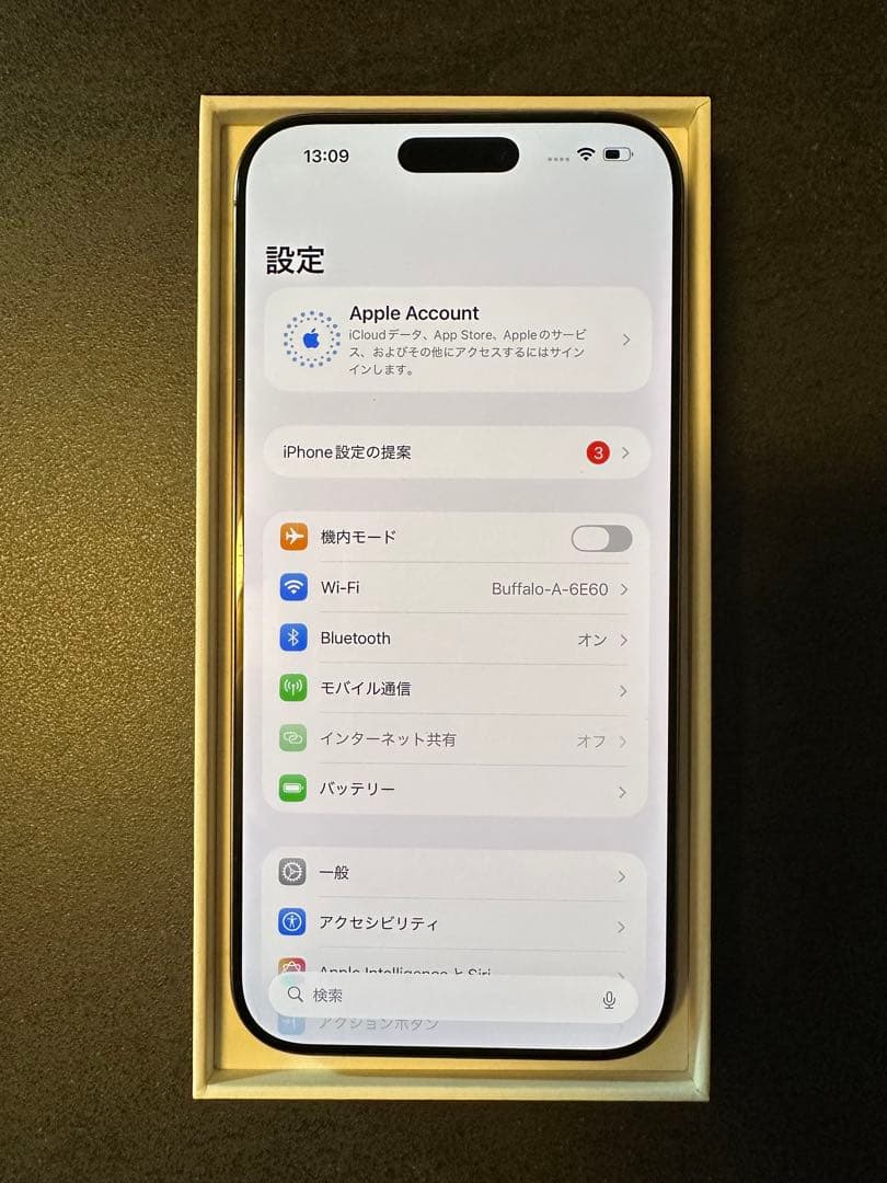 iphone 16 Pro max 512gb バッテリ100% 充放電222回