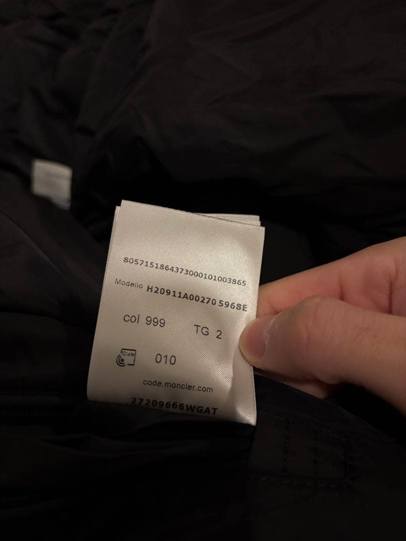 期間限定大幅値下中！MONCLERモンクレール ダウンサイズ2