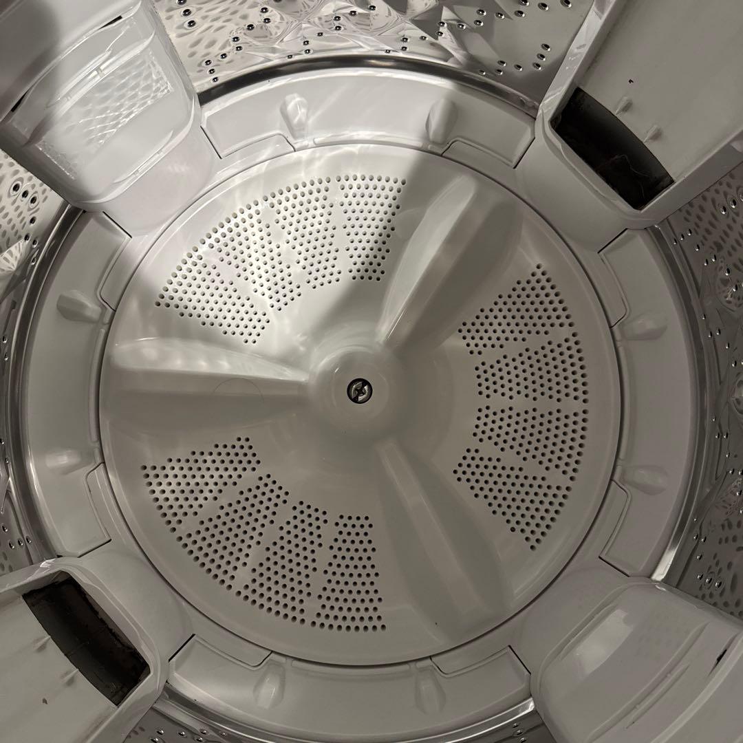 Panasonic 縦型洗濯機 本体 NA-FA100H7-W