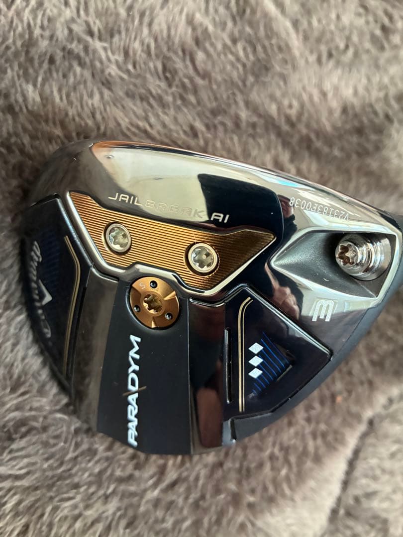 キャロウェイパラダイムトリプルダイヤ　3W 超美品　S