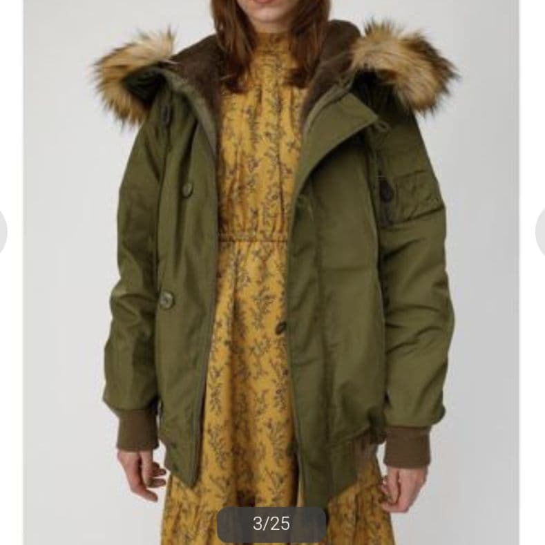 現行 y2k マウジー N2B フライトジャケット ミリタリー L