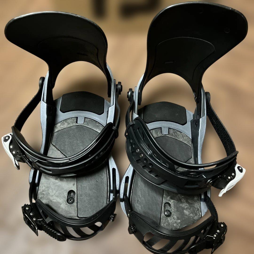 ユニオンATLAS PRO スノーボードビンディング ブラック Mサイズ