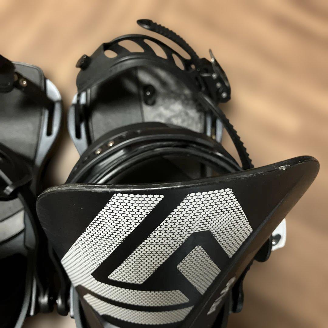 ユニオンATLAS PRO スノーボードビンディング ブラック Mサイズ