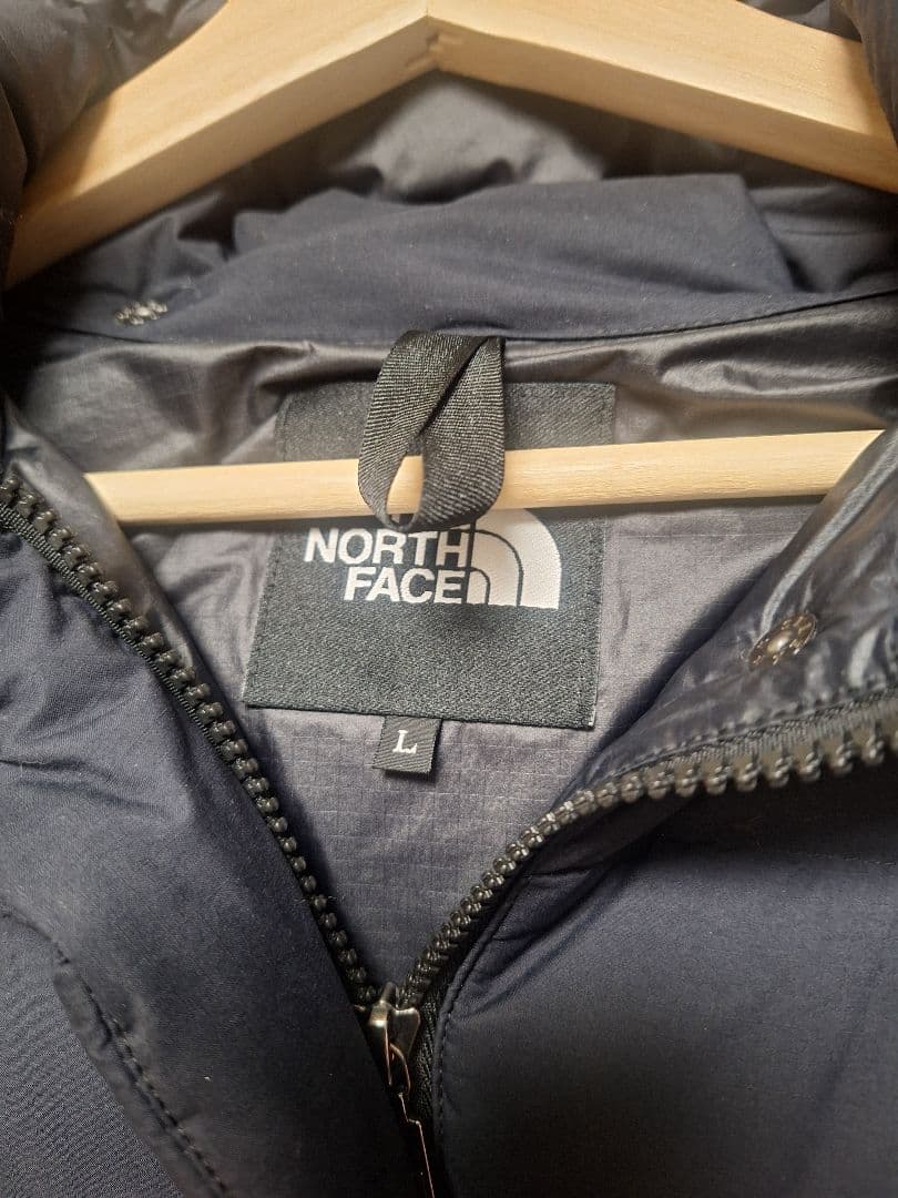 【Chita】THE NORTH FACEフード付きダウンコートLネイビー