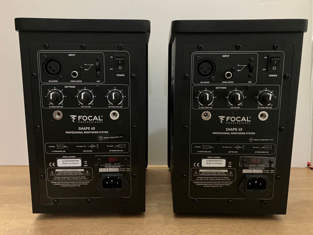 Focal Shape 40 モニタースピーカー