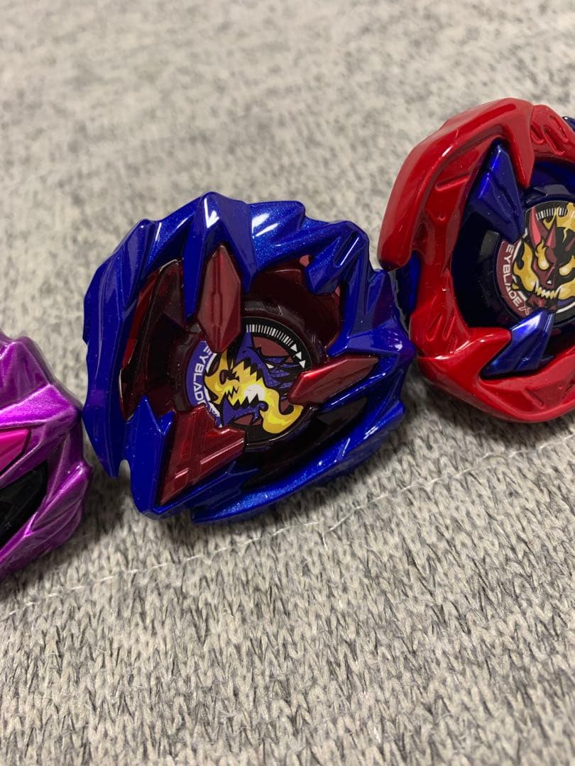 BEYBLADE X カラーチョイスブースター含むレアベイ4点　未使用品