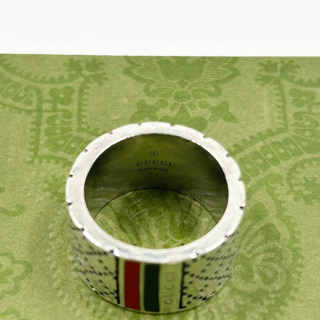 希少✨　グッチ　GUCCI リング　ディアマンテ　シルバー　Ag925 16号