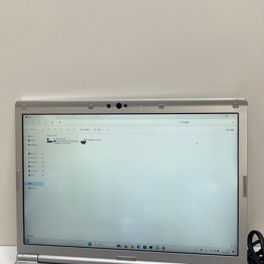 #760 パナソニック CF-SV7 i5-8250U 8GB SSD256G