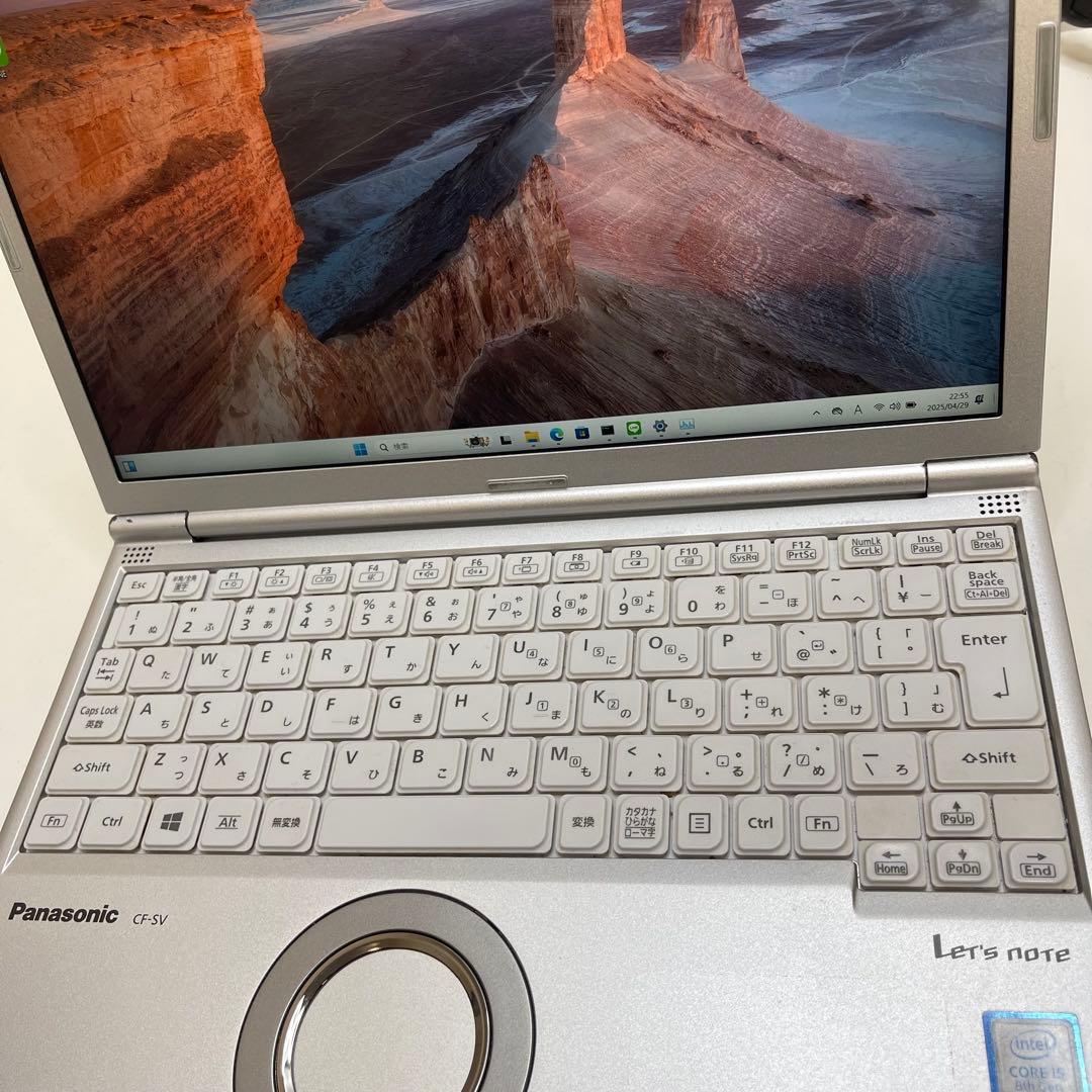 #760 パナソニック CF-SV7 i5-8250U 8GB SSD256G