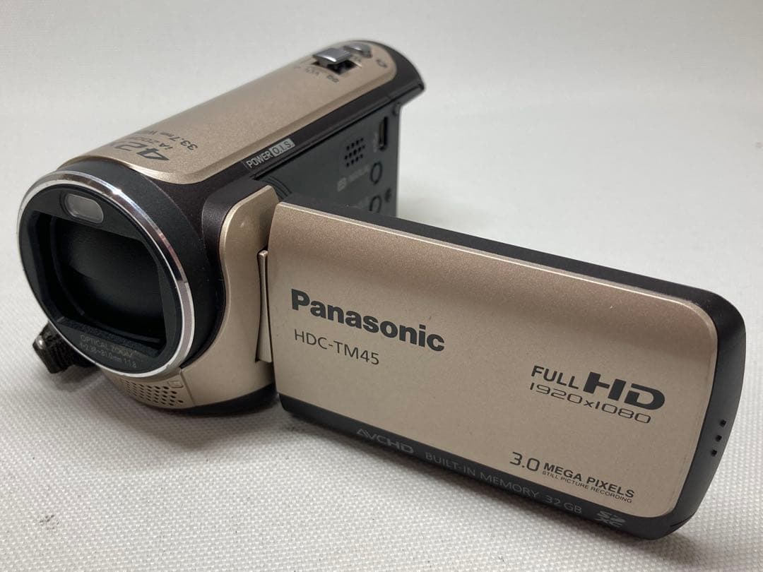 美品　Panasonic　HDC-TM45　ビデオカメラ　a01c238dd