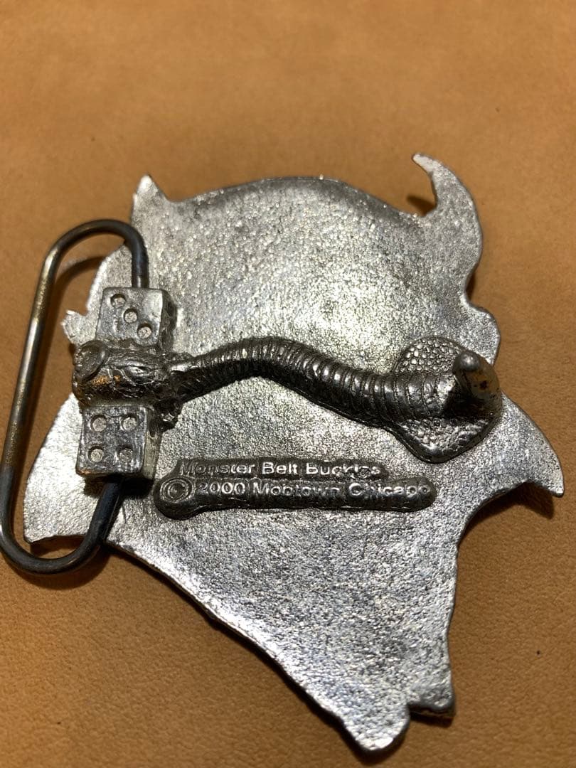 00s ヴィンテージ USA製 レッドデビル サドルレザー ベルト 本革