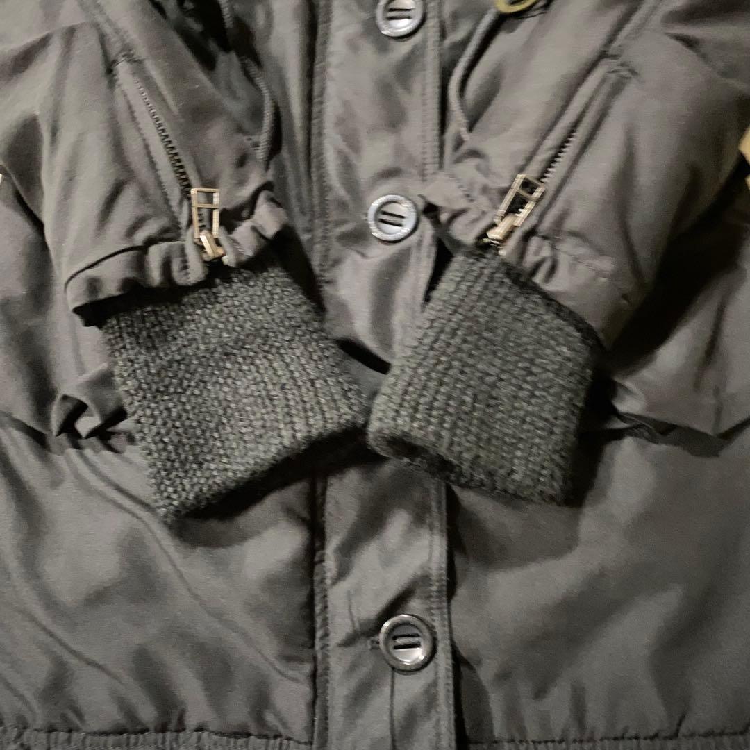 00s archive モッズコート ギミック ファー付き グランジ y2k