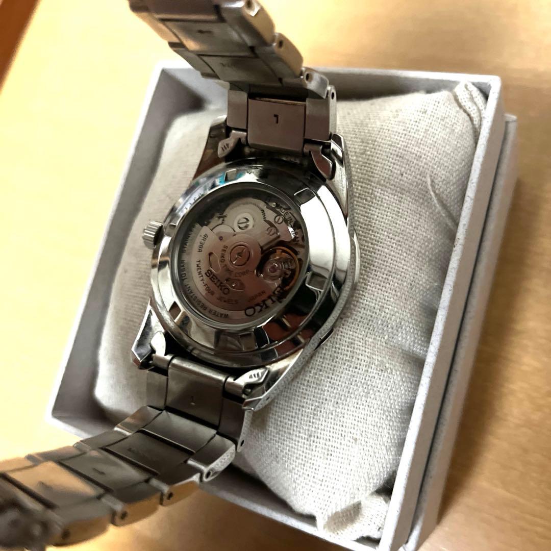 SEIKO 腕時計 自動巻き(手巻つき) ホワイト　SCVE049