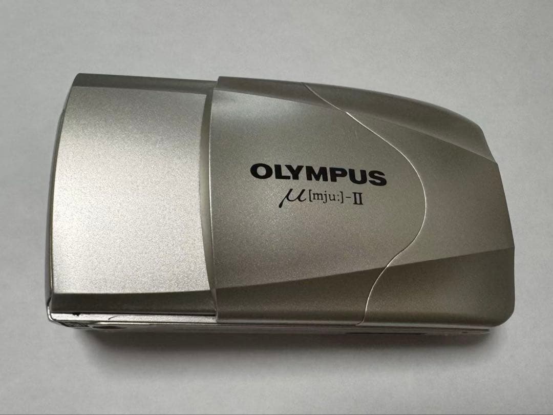動作確認済み 美品olympus μ[mju:]-Ⅱ mju ii