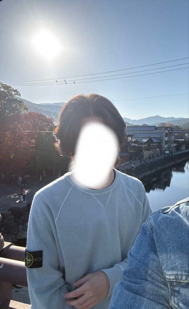 STONE ストーンアイランド スウェットスカイブルーxl