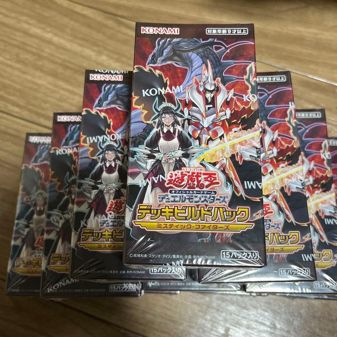 遊戯王 ミスティックファイターズ KONAMIシュリンク 10box