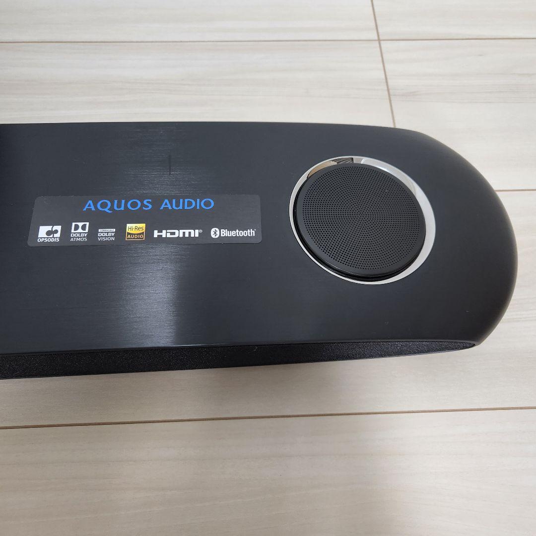 保証付 SHARP AQUOSオーディオ 8A-C22CX1 サウンドバー 黒