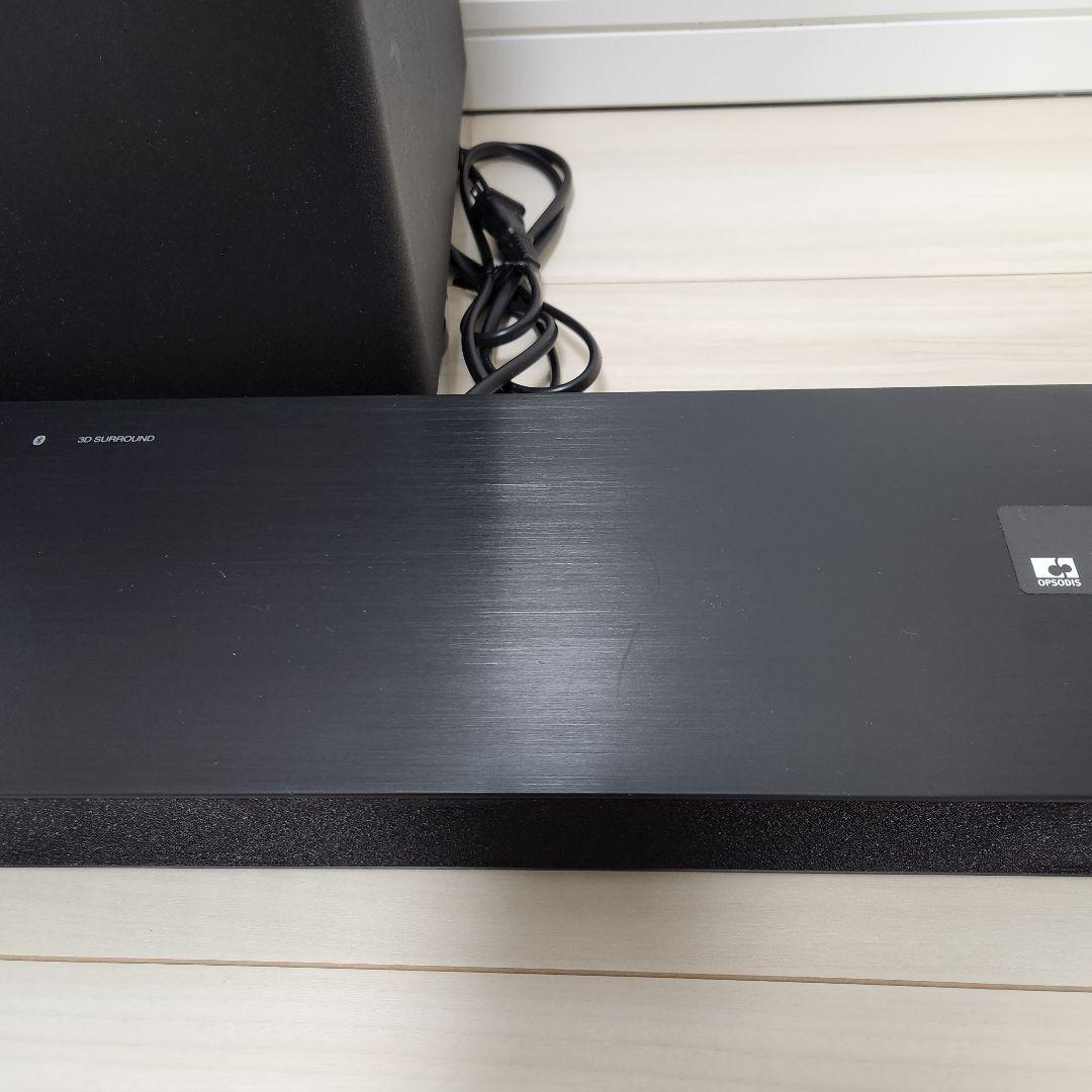 保証付 SHARP AQUOSオーディオ 8A-C22CX1 サウンドバー 黒