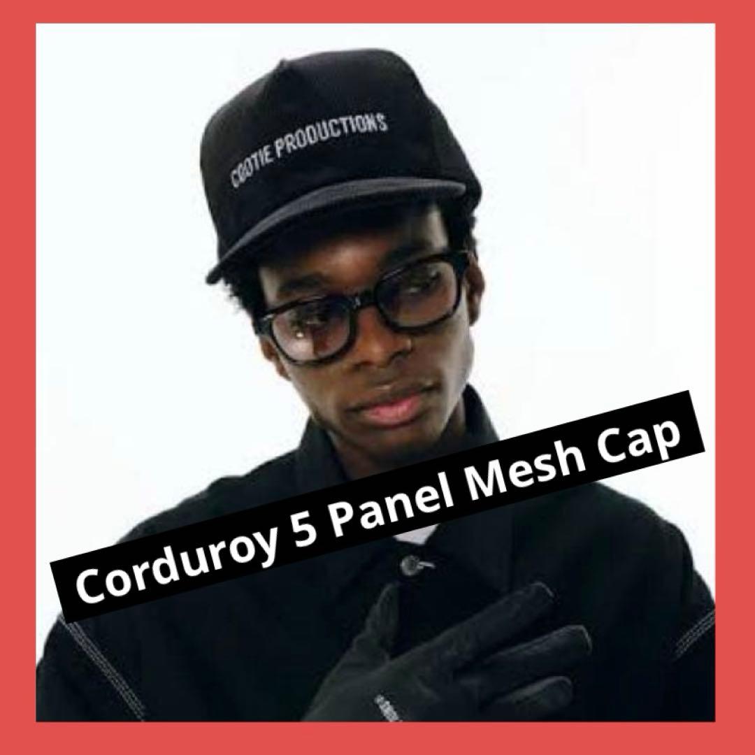 COOTIE　「Corduroy 5 Panel Mesh Cap」