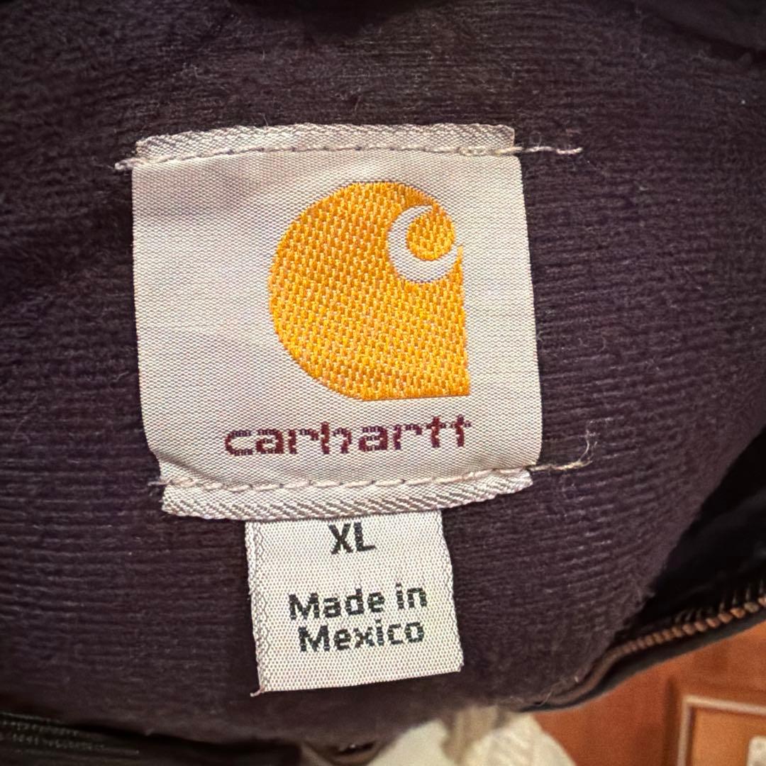 カーハート　アクティブジャケット　スミ黒