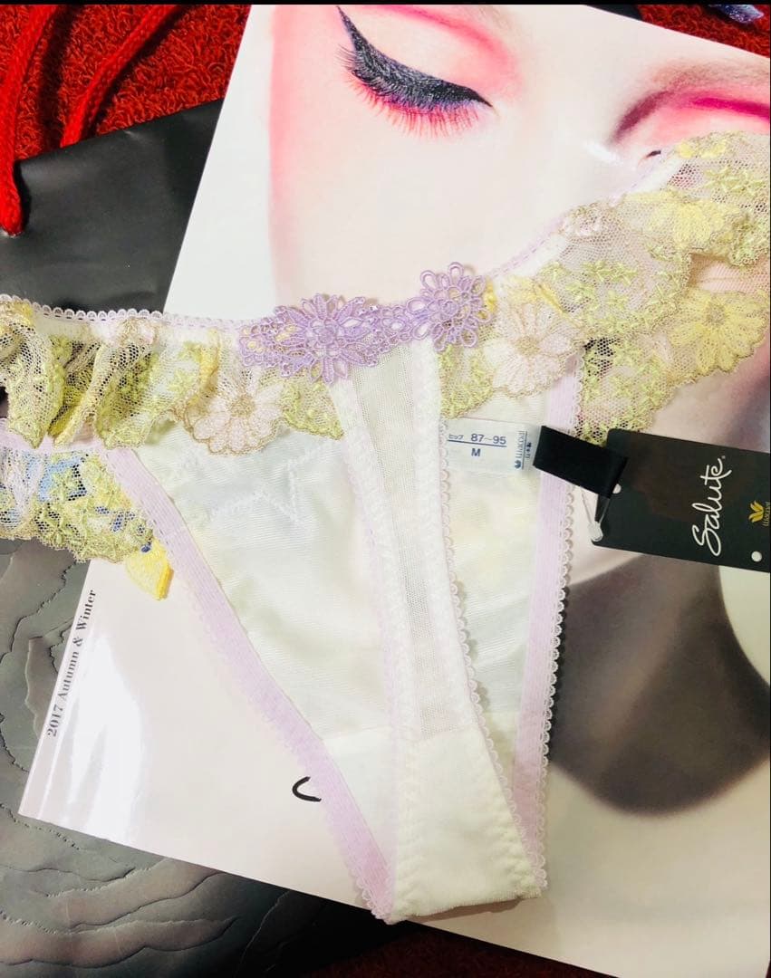 【お値下げ1/27まで】サルート 74G 秋の七草 IV 4点セット　刺繍