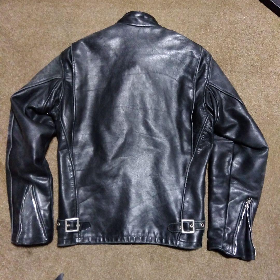 34inch アメリカ製 Schott シングルライダースジャケット