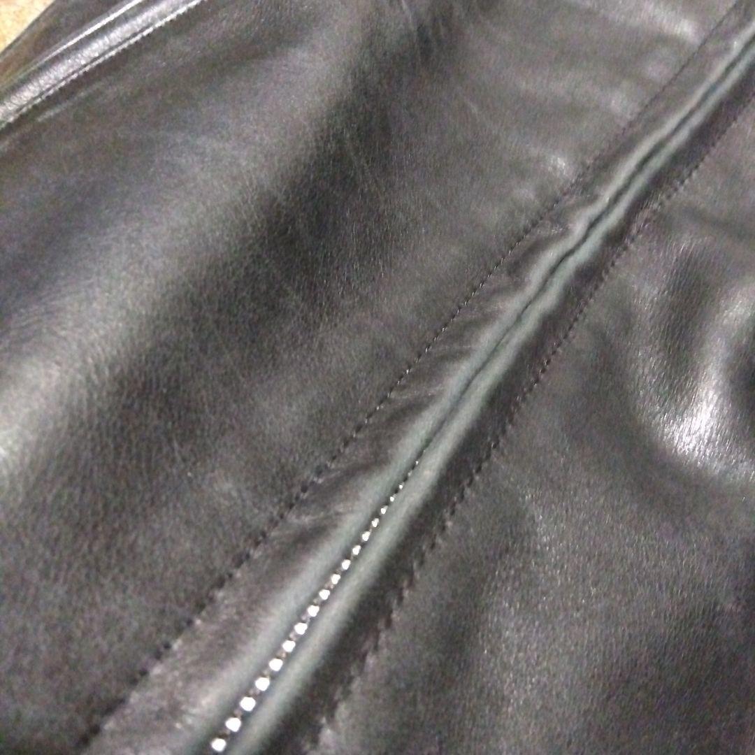 34inch アメリカ製 Schott シングルライダースジャケット