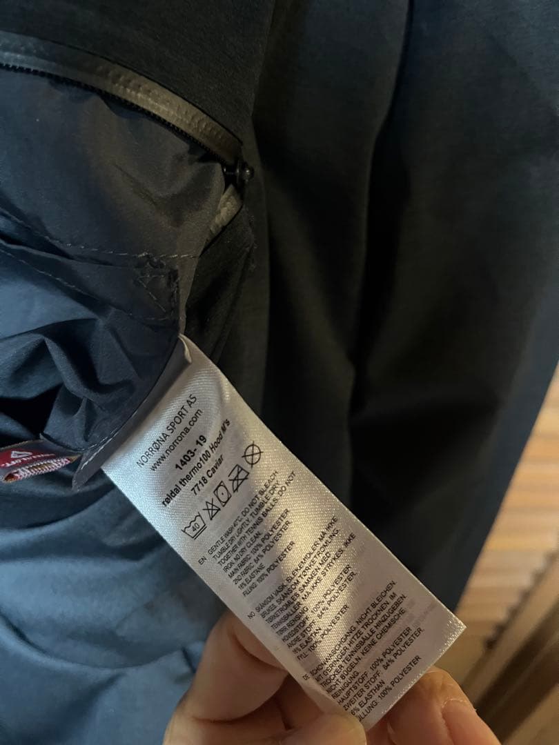 ノローナ美品 Roldal Thermo100 Hood ロールダルサーモ