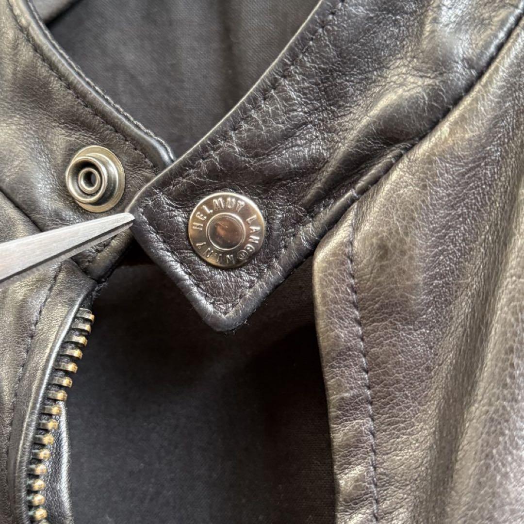 ヘルムートラング HELMUT LANG レザージャケット 革ジャン