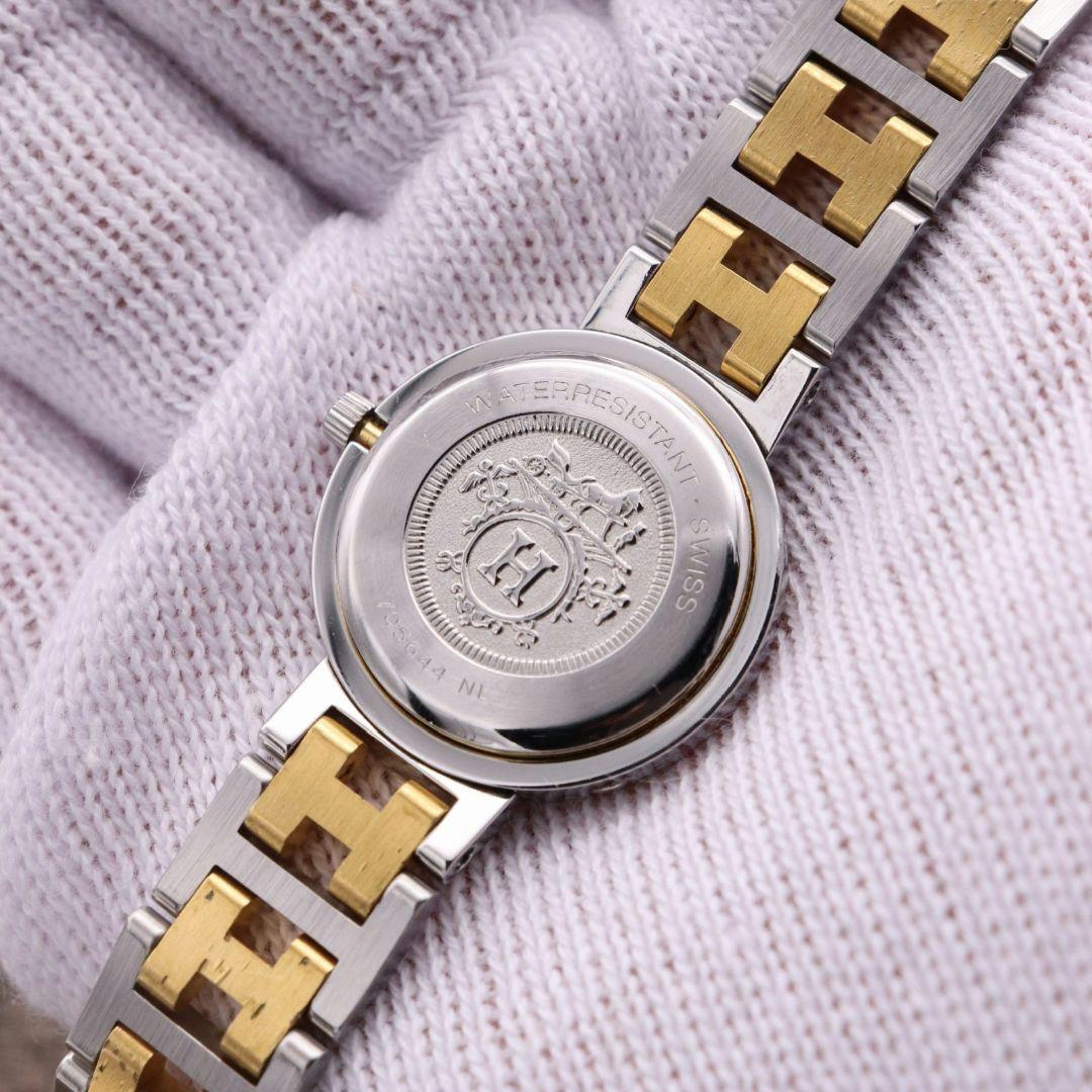 正規品【新品電池】HERMES クリッパー/人気モデル 美品 コンビ 動作良好