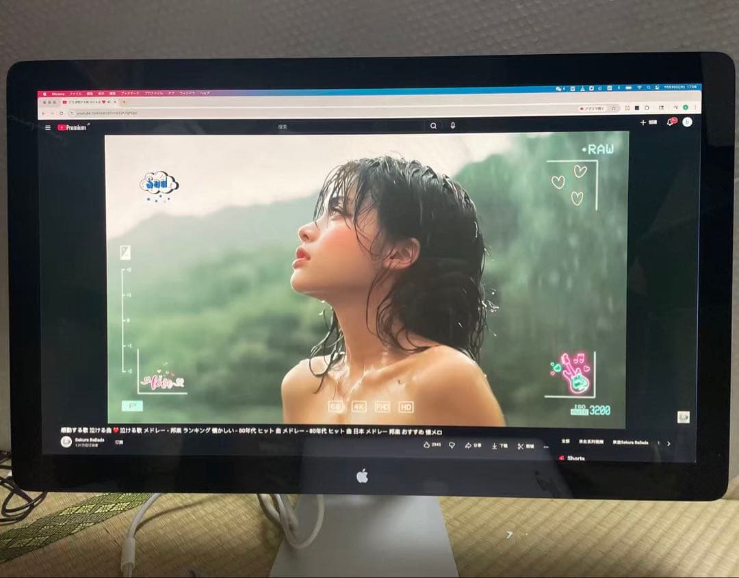 Macデスクトップ LED Cinema Display MC007J/A1316