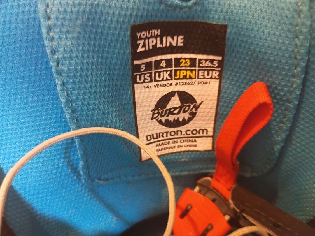 バートン　ZIPLINE ユース　23cm