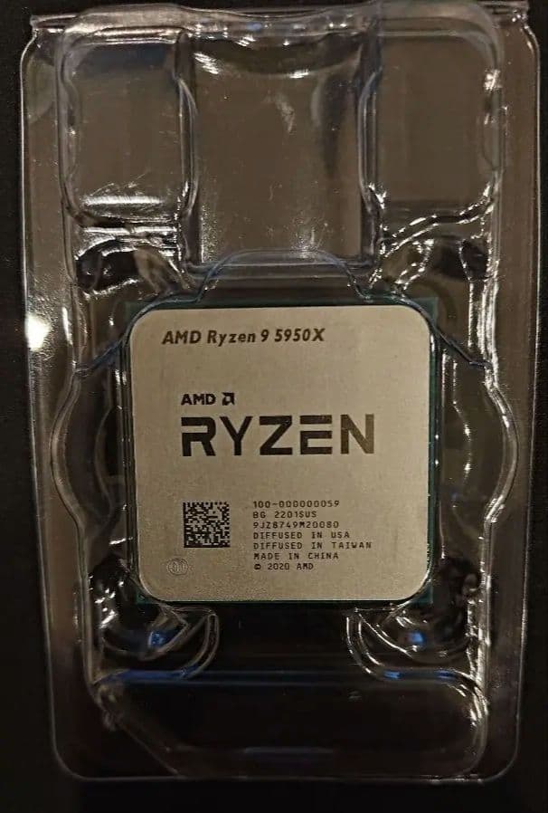 CPU AMD Ryzen 9 5950X CPU