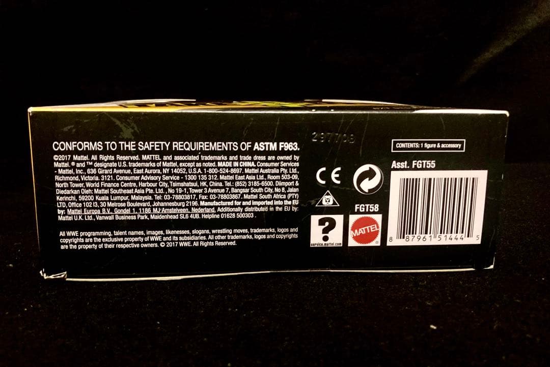 新品未開封 WWE （NXT）エリートコレクション ASUKA フィギュア